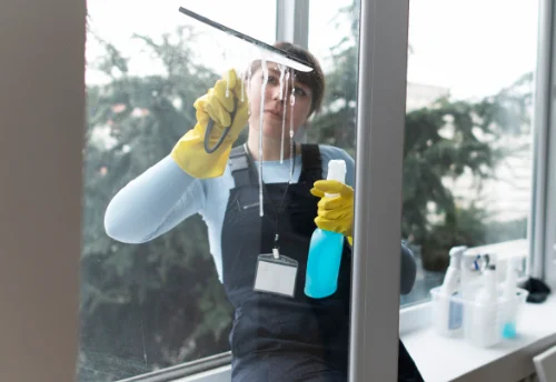 Nettoyage de vitres intérieures et extérieures à Thouron